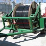 15T Portable Reel Strong Hydraulic Cable Drum Trailer Heavy Duty
