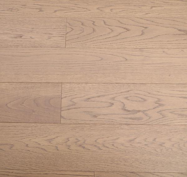 Buy cheap premium grade oak engineered wood flooring, AB, brushed, brown stained from wholesalers