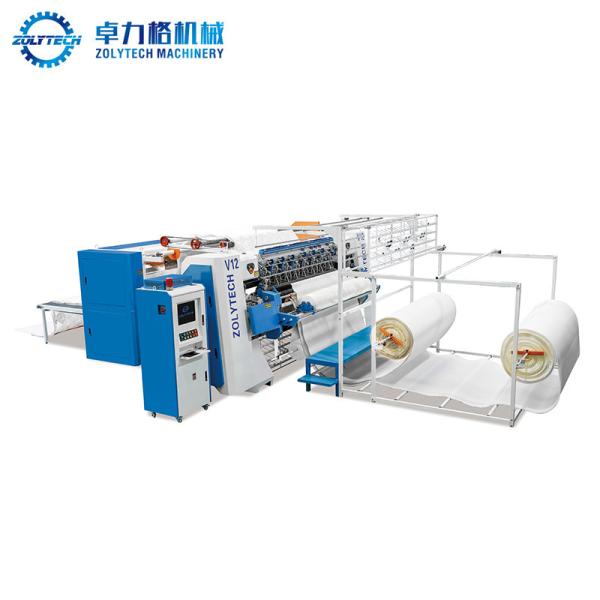 Buy cheap ZOLYTECH 1200rpm Chain Stitch Multi Needle Quilting Machine High Speed WV12 from wholesalers