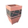 Buy cheap Stainless steel embossed flower pots modern plant planter for decoration from wholesalers