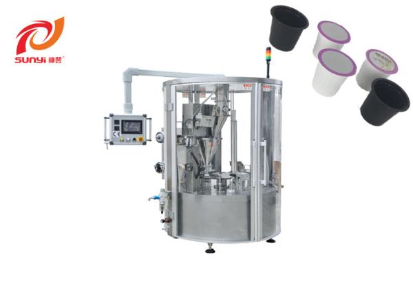 Buy cheap 0.8MPa SKP-1N Rotary K Cup Coffee Capsule Filling Machine from wholesalers