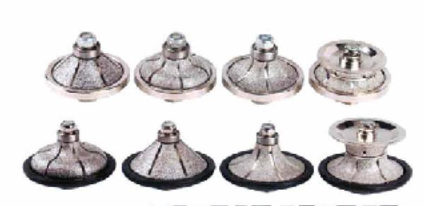 Buy cheap Dry Grinding Forming Grinding Vacuum Brazed Diamond Blade 125mm from wholesalers