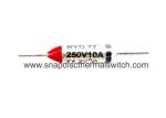 Fusible RYD Thermal Cutoff Fuse 250V 10A For Micro Oven CCC TUV Certificated