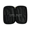 Buy cheap Portable Beauty Makeup Brush Case Cosmetic Bag With Compartments Black from wholesalers