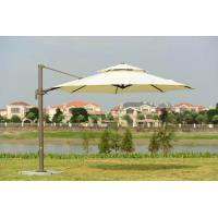 Buy cheap 250g Polyester Beach Sunshade Umbrella 3.5M Cantilever Parasol Heavy Granite product