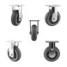 Buy cheap Thermoplastic Rubber 150mm 250kg Rigid Directional Locking Swivel Casters from wholesalers