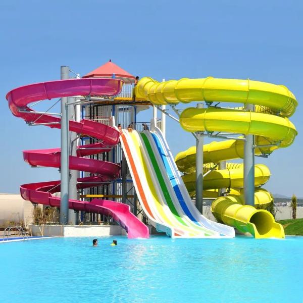 Buy cheap Customization 1 Rider/Time Outdoor Water Slide For Splash Aqua Park from wholesalers
