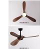 Buy cheap 110V 220V Modern Ceiling Fans With LED Lights Timber DC Motor Remote Control from wholesalers