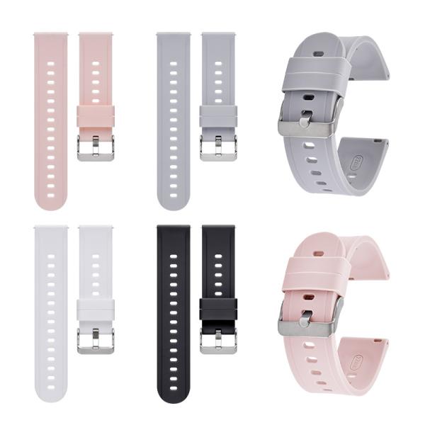 Buy cheap Colorful 22mm Silicone Watch Strap With Simple Stylish For Sports from wholesalers