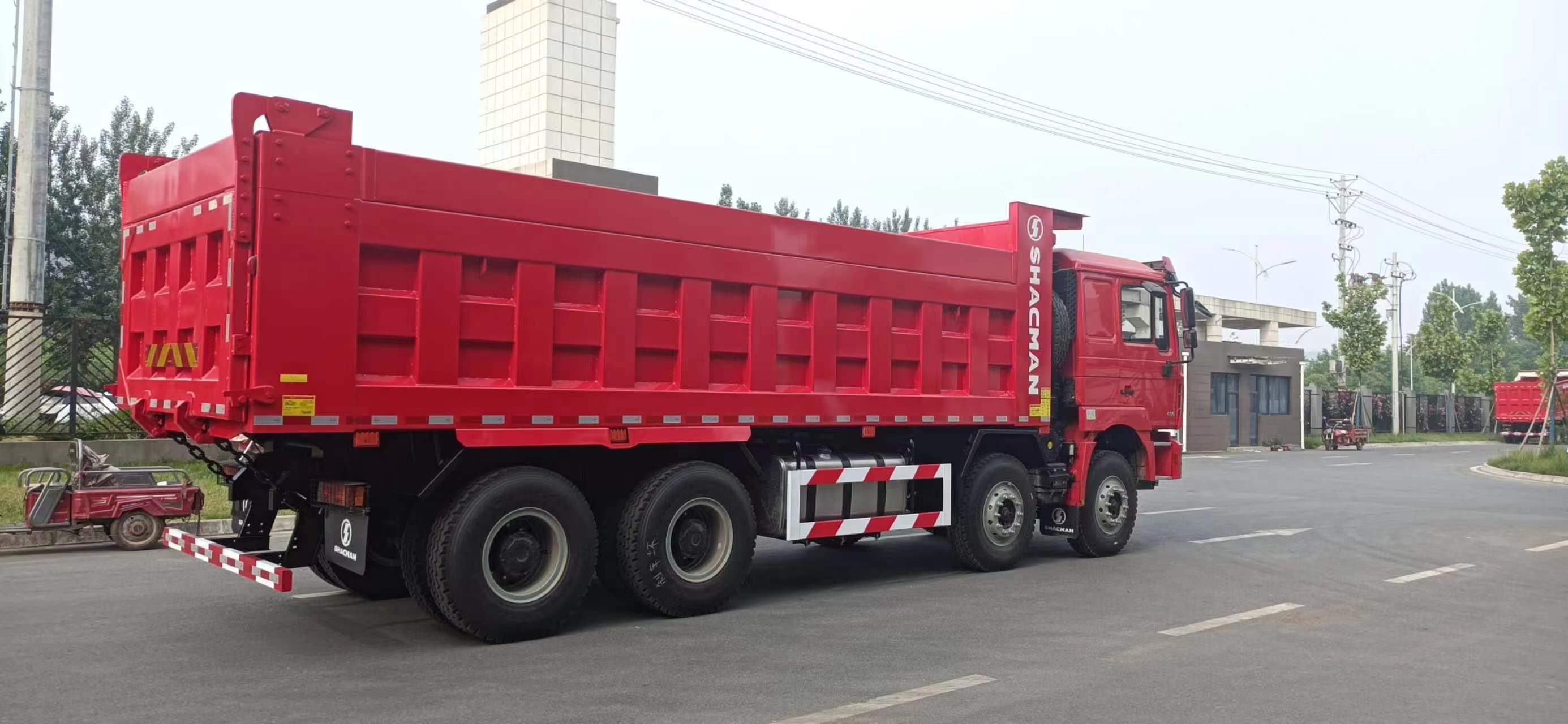 Shacman HOWO 380HP 8*4 Heavy-duty Dump Truck Tipper Dumper Euro 2 Emission Standard