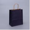 Buy cheap Competitive Eco-Friendly Folding Brown Kraft Paper Shopping Bag with Customized Logo from wholesalers