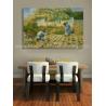 Buy cheap Post impressionism Vincent Van Gogh Oil Paintings Father Daughter Replicated on Canvas from wholesalers