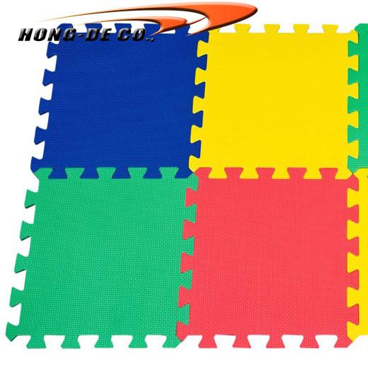 Buy cheap Latex Free 24 X 24 Foam Floor Tiles / 80kg/cbm Interlocking Jigsaw Mats from wholesalers