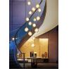 Buy cheap Round pendant light for living room ball crystal gold nordic chandelier(WH-NC-65) from wholesalers