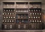 Steel Material Wine Rack Cabinet / Beer Storage Rack 800*350*1800mm