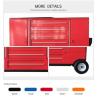 Buy cheap Storage Custom Industrial Heavy Duty Tool Cabinet with Drawers and Stainless Steel Handles from wholesalers
