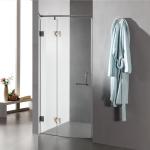Bathroom Tempered Glass Shower Screen Enclosure Flat Edge