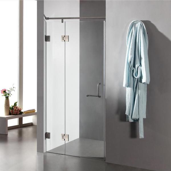 Buy cheap Bathroom Tempered Glass Shower Screen Enclosure Flat Edge from wholesalers