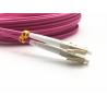 Buy cheap LC/LC OM4 Multimode Fiber Jumper Cable Patch Cord100G Duplex 50/125 LSZH 1/2/3/5m from wholesalers