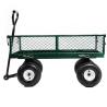 Buy cheap Four-wheel Balloon Wheel Portable Heavy Duty Steel Mesh Tool Cart for Garden Farm and Beach from wholesalers