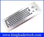 USB Interface Desktop Rugged Keyboard Trackball With 65 Keys
