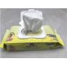 Buy cheap Kitchen Cleaner Disinfectant Wet Wipes Bleach Free APG Remove Oil Grease Lemon Scent from wholesalers
