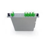 Customized Fiber Length Fiber Optic PLC Splitter Module 2x8 Cassette Card