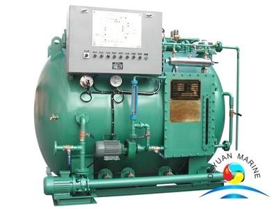 Buy cheap Horizontal Circular Marine Auxiliary Machinery Black Gray Water Treatment Device from wholesalers