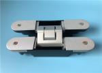 40mm Casting Zinc alloy 3D Concealed Hinges Chrome Painted Surface Finish