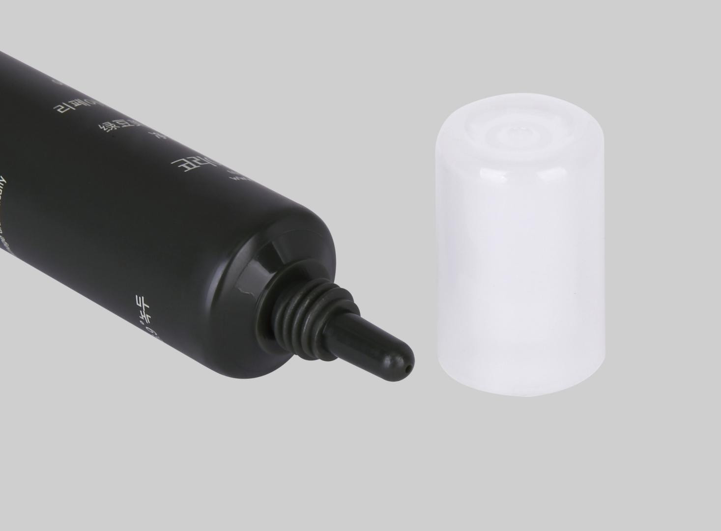 Offset Printing Plastic Tubes For Cosmetic Products D19mm 10-25ml Eye Cream Skin Care Tubes With Long Nozzle