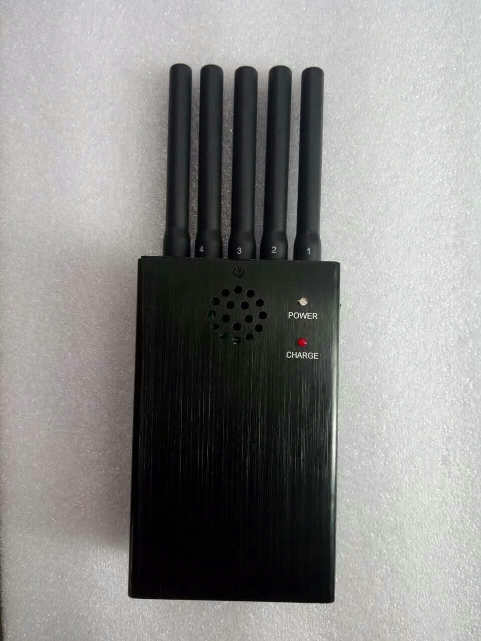 mobile phone CDMA GSM DCSPHS jammer+gps jammer+ WiFi jammer portatile BCSK-T50A Black gold is optional Mobile phone