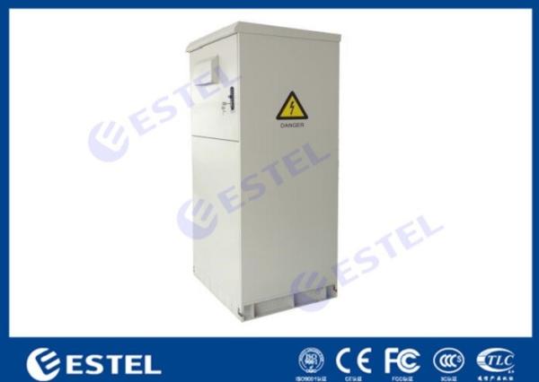 Floor Mounted Outdoor Telecom Enclosure 19 Inch Flame Retardant Materials Anti