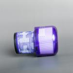 Purple Synthetic bagless Steam Vacuum Cleaner Motor Filter