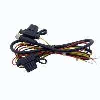 Buy cheap M8 3PIN Automotive Wiring Harness Waterproof Plug Female Connector Cable 127 product