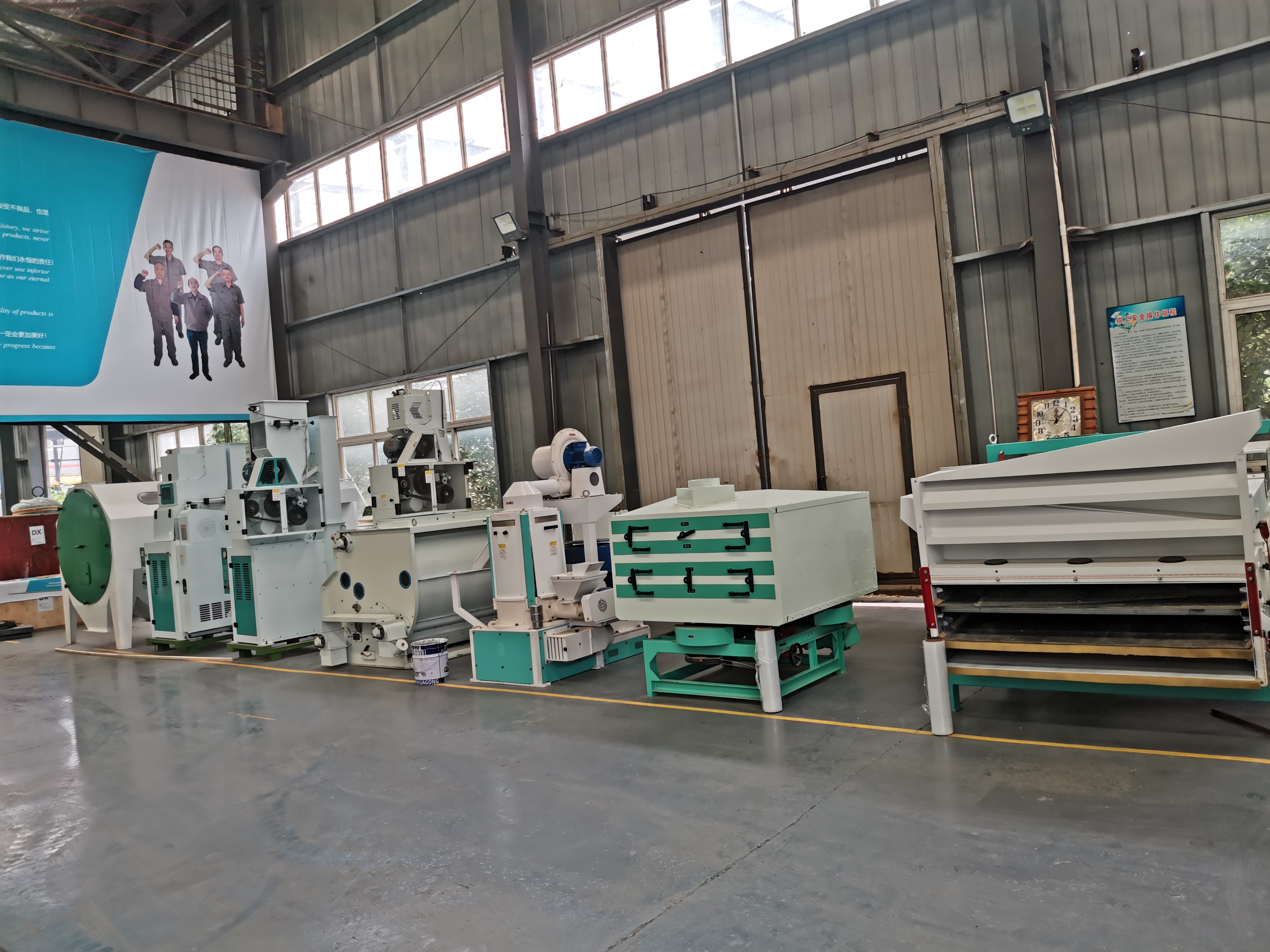 6-10t Wet Water Rice Polishing Machine With Double Rollers