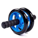 Body Building Gym Workout Nutrilite Abdomen Round Ab Wheel Roller Set