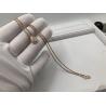 Buy cheap diamonds necklace 18kt gold with yellow gold from wholesalers