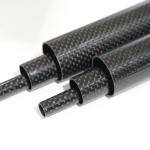 Buy cheap OEM custom carbon fiber spearfishing barrel for fishing rod round shaped carbon fiber tube from wholesalers