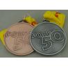 Buy cheap Zinc Alloy Die Cast Medals For Sport meeting , Poly 50 Badges Antique Copper from wholesalers