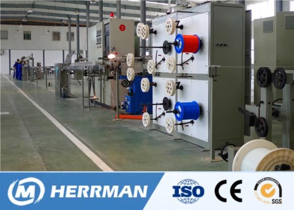 Buy cheap Fiber Optic FTTH Cable Production Line For Premise Cable, 2 - 12 fibers indoor cable,Tight coating line from wholesalers