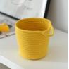 Buy cheap Decorative Custom Woven Cotton Rope Candy Storage Fabric Container Wholesale Spa Gift hanging Baskets Organizer from wholesalers
