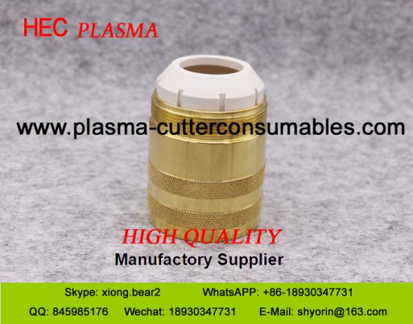Buy cheap 0004470045 (37082) Esab Plasma Machine Consumables Esab Nozzle Retaining Cap from wholesalers