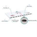Insulated Wall And Fireproof Boards Waterproof Sandwich Panel Air Shower Modular