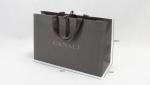 Silk Screen Printing Personalized Paper Bags Formal Wear Suit Luxury Paper Bags