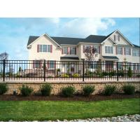 Buy cheap Strong 5ft Height Steel Tubular Fencing With Flat Top For Backyard product