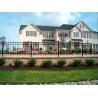 Buy cheap Strong 5ft Height Steel Tubular Fencing With Flat Top For Backyard from wholesalers