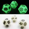 Buy cheap Bescon 3 Pieces Astrological Dice Set Constellation D12 Dice 3 Colors Magical Stone from wholesalers