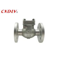 Buy cheap CF8/CF3 Flange Ends One Way DN300 Swing Check Valve product