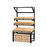 Buy cheap Light Duty Fruit And Vegetables Shelves Single Side Display Rack product