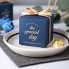 Buy cheap Slotted Custom Cardboard Boxes Wedding / Party Chocolate Packaging Boxes With Ribbon from wholesalers